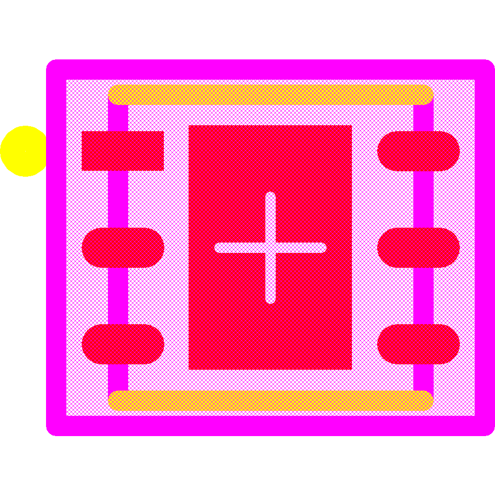 MAX16839ATT/V+T Footprint - Analog Devices