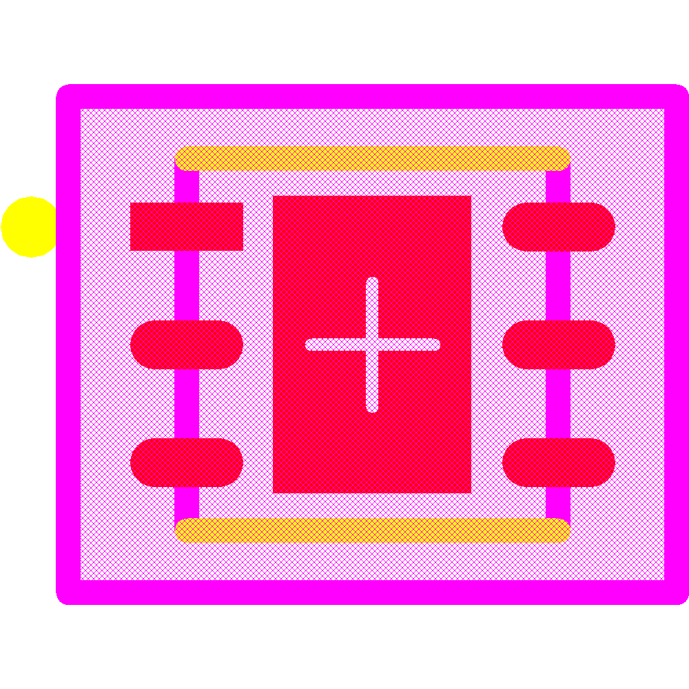 MAX16839ATT/V+T Footprint - Analog Devices