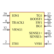 LTC3708EUH#PBF Symbol - Analog Devices