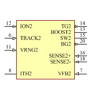 LTC3708EUH#PBF Symbol - Analog Devices