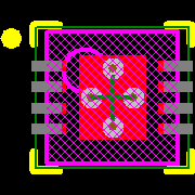 LM3557SD-2/NOPB Footprint - Texas Instruments
