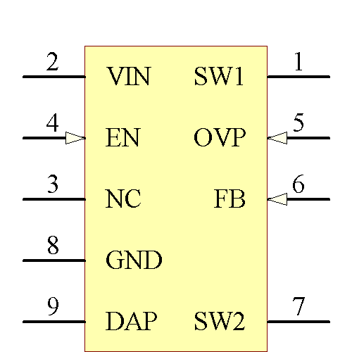 LM3557SD-2/NOPB Symbol - Texas Instruments