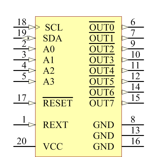 TLC59108IPWR Symbol - Texas Instruments
