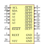 TLC59108IPWR Symbol - Texas Instruments