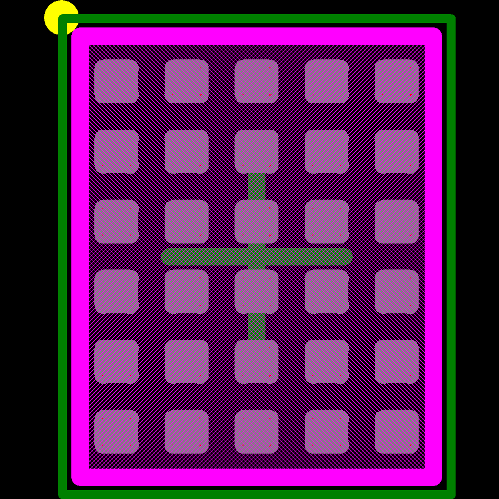 LM3538TME/NOPB Footprint - Texas Instruments