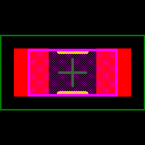 CRCW12061K24FKEA Footprint - Vishay
