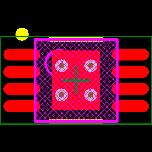 ADP124ARHZ-3.3-R7 Footprint - Analog Devices