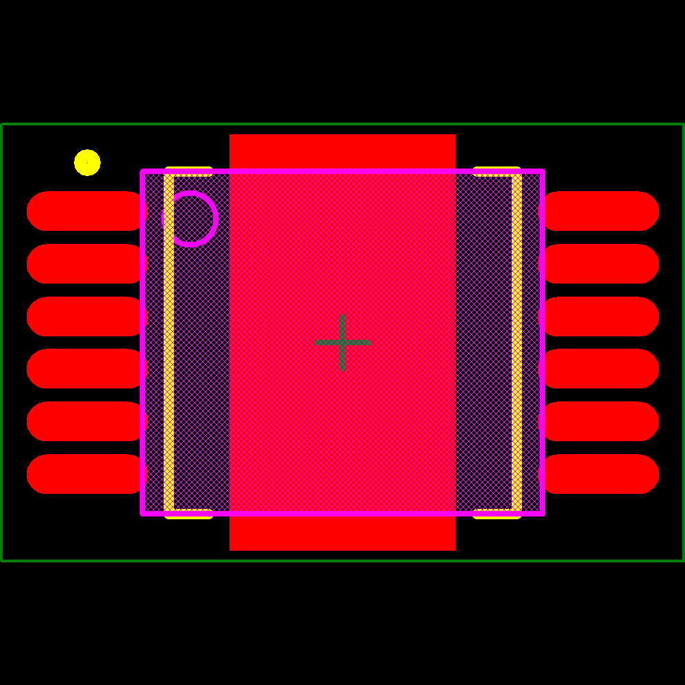 BTS5215LAUMA1 Footprint - Infineon