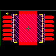 BTS5215LAUMA1 Footprint - Infineon