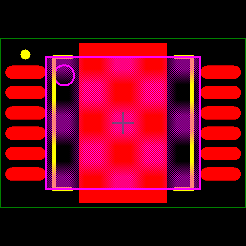 BTS5215LAUMA1 Footprint - Infineon