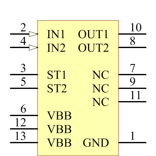 BTS5215LAUMA1 Symbol - Infineon