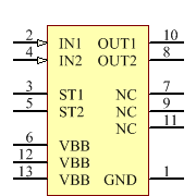 BTS5215LAUMA1 Symbol - Infineon