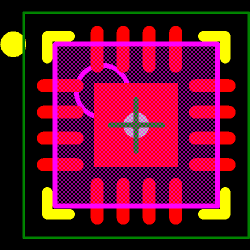 AD8352ACPZ-R7 Footprint - Analog Devices