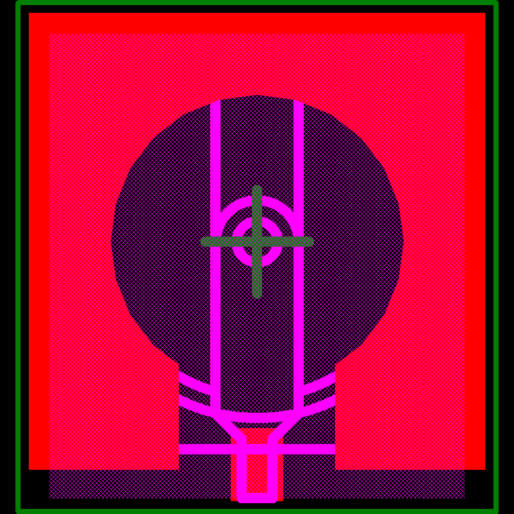 18S141-40ML5 Footprint - Rosenberger