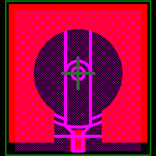 18S141-40ML5 Footprint - Rosenberger