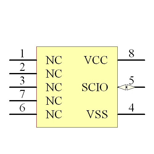 11LC020-I/SN Symbol - Microchip