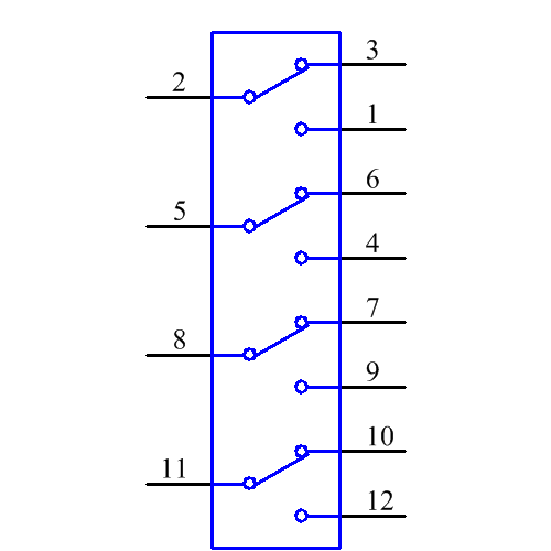 F4UEE Symbol - C&K Components