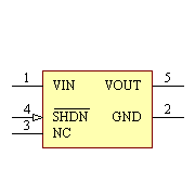 MCP1804T-1802I/OT Symbol - Microchip