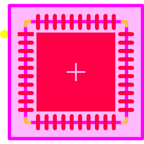 ADRF5545ABCPZN-R7 Footprint - Analog Devices