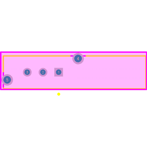 LC1258EENP Footprint - E-Switch