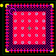 ADG731BCPZ-REEL Footprint - Analog Devices