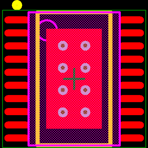 LTC3417AIFE-1#TRPBF Footprint - Analog Devices