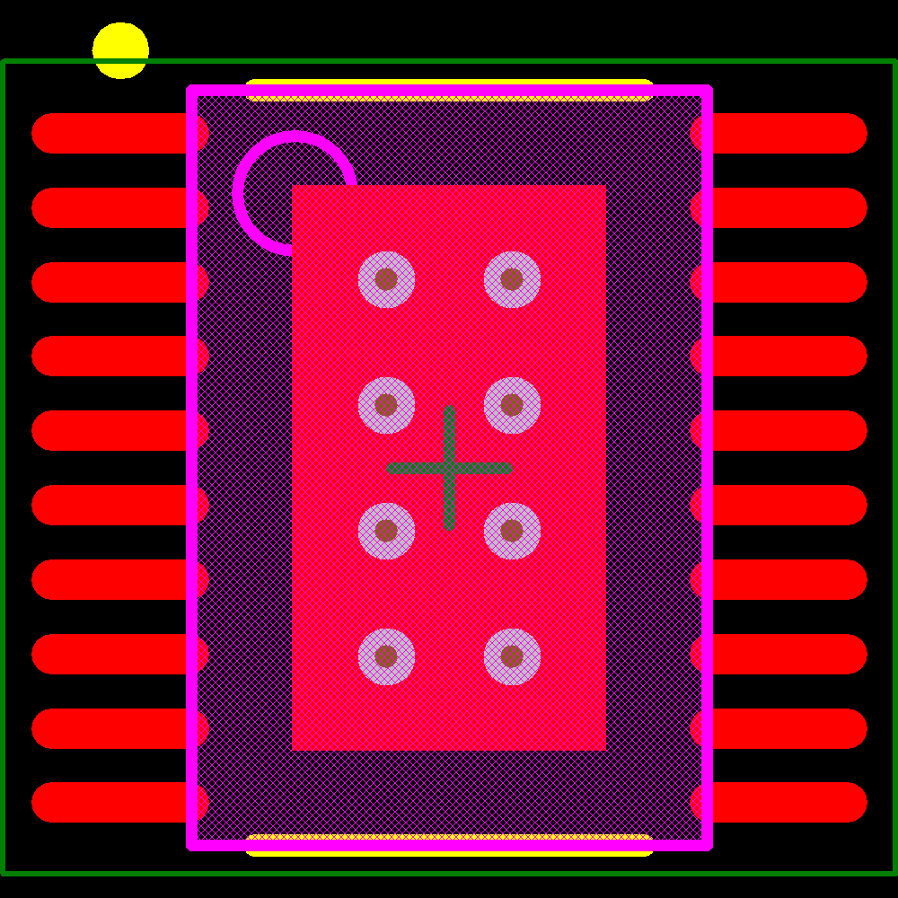 LTC3417AIFE-1#TRPBF Footprint - Analog Devices