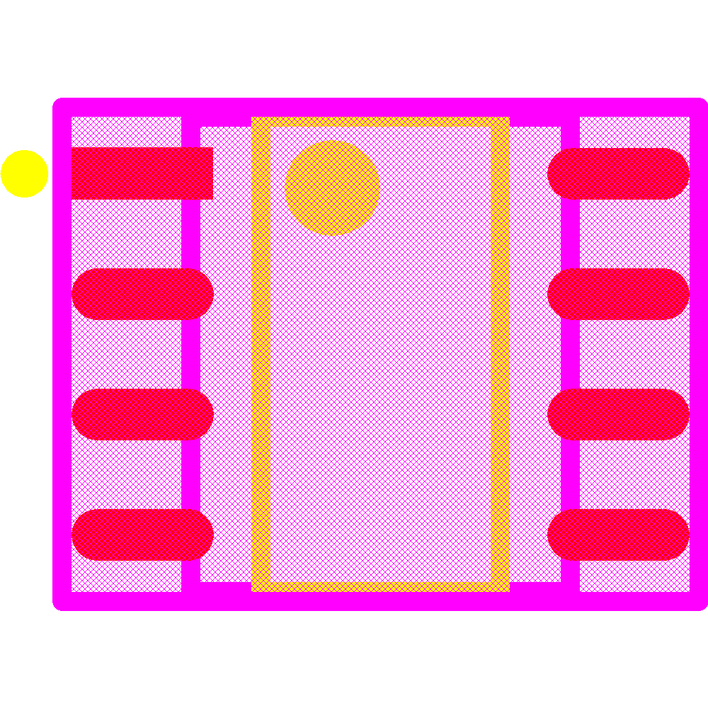 TLE5501E0002XUMA1 Footprint - Infineon