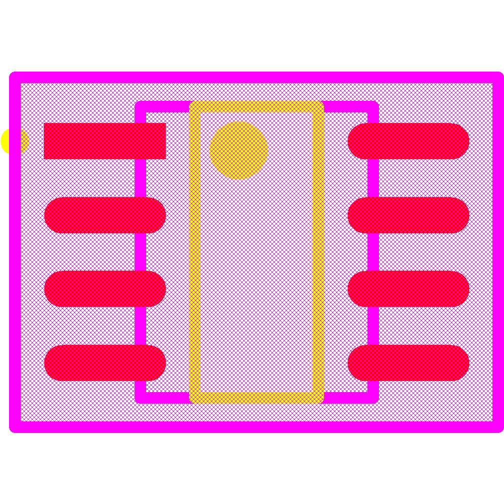 TLE5501E0002XUMA1 Footprint - Infineon