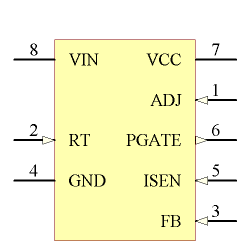 LM25085MME/NOPB Symbol - Texas Instruments