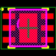 TPS61160DRVTG4 Footprint - Texas Instruments