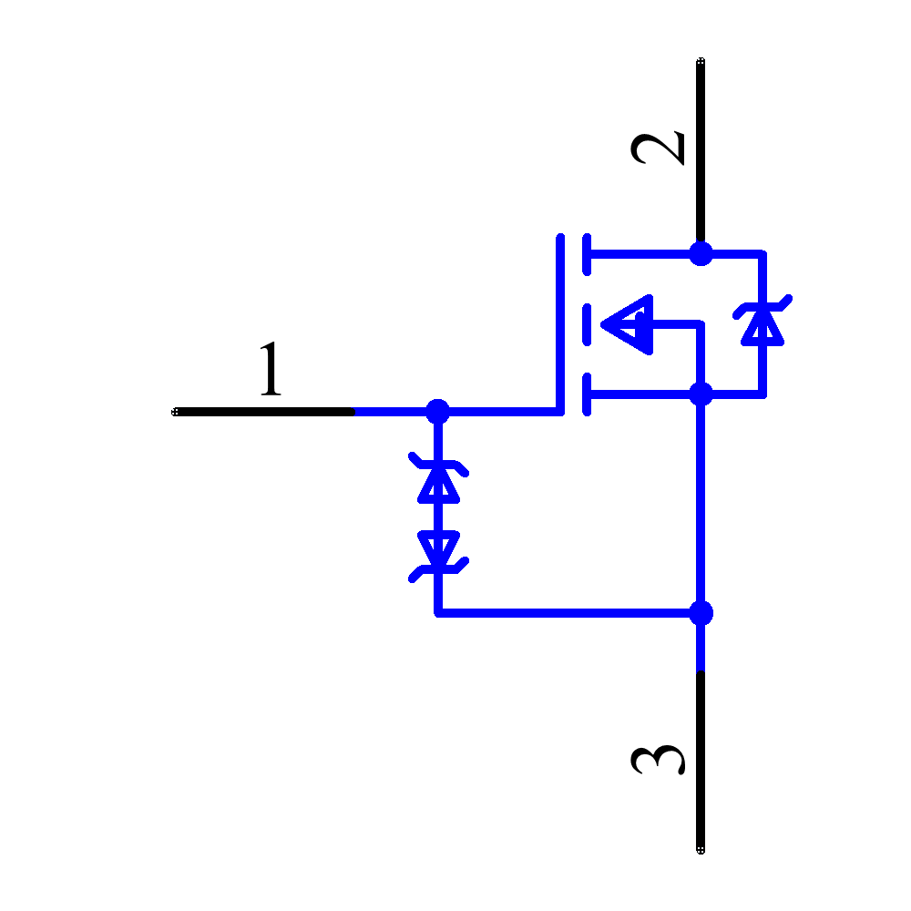 STP13NK60Z Symbol - STMicroelectronics