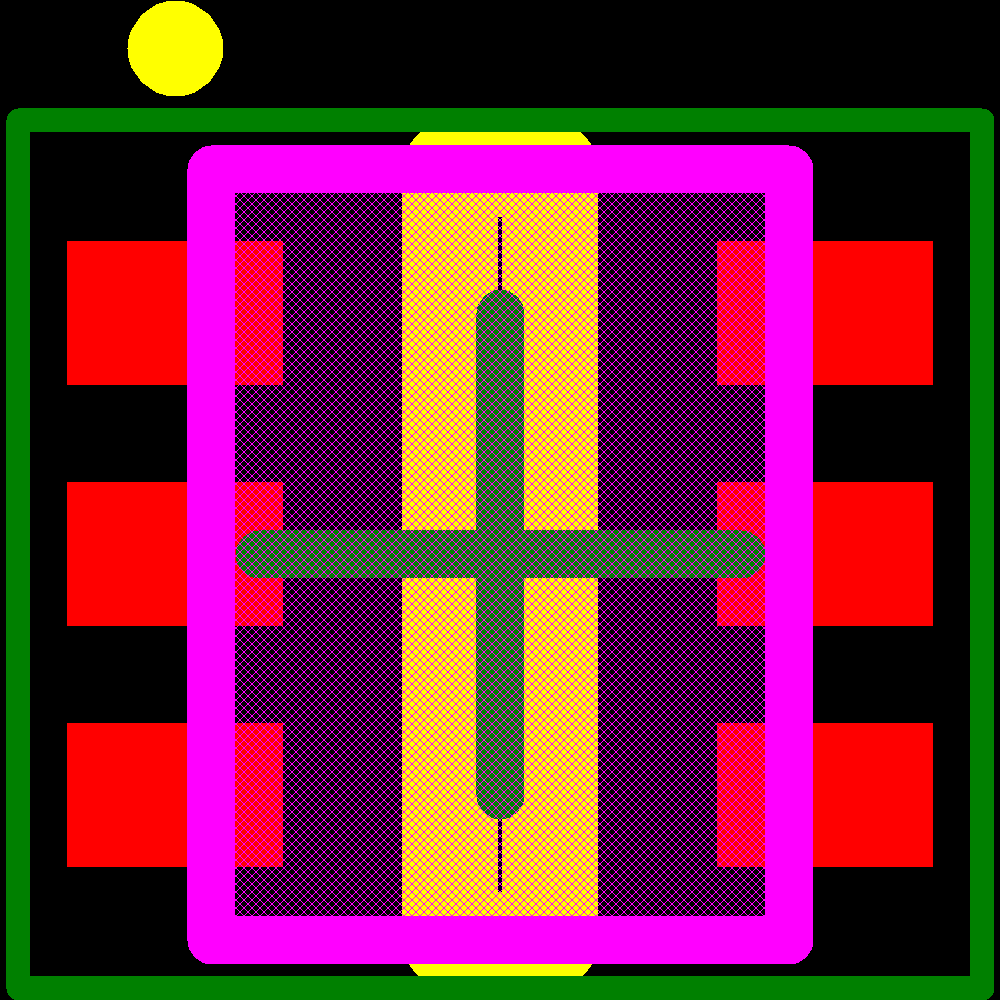 NUP4114UPXV6T1G Footprint - onsemi