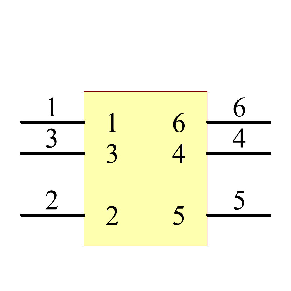 NUP4114UPXV6T1G Symbol - onsemi