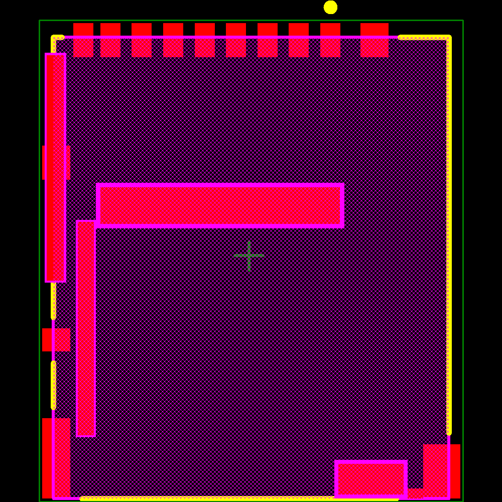 DM3AT-SF-PEJM5 Footprint - HIROSE ELECTRIC