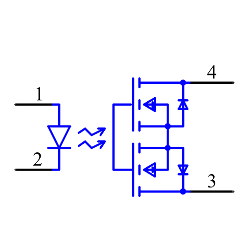 AQY221N2M1Y Symbol - Panasonic