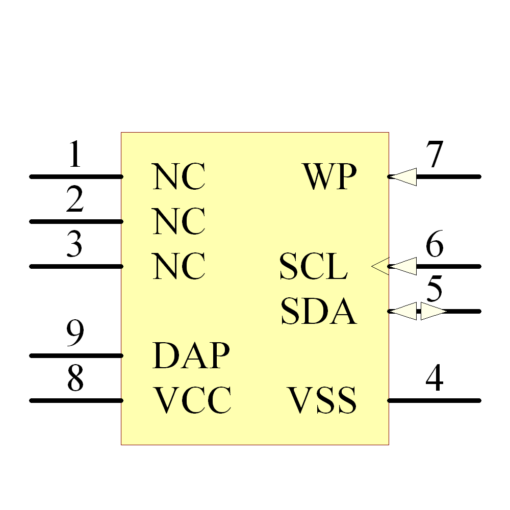 24AA01T-I/MNY Symbol - Microchip