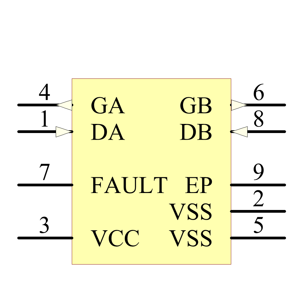 LTC4354IDDB#TRMPBF Symbol - Analog Devices
