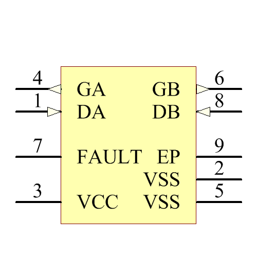 LTC4354IDDB#TRMPBF Symbol - Analog Devices