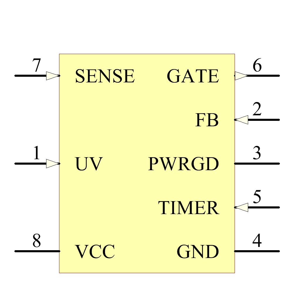 LT4256-2CS8 Symbol - Analog Devices / Linear Technology