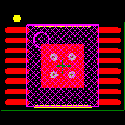 LT3474IFE#PBF Footprint - Analog Devices