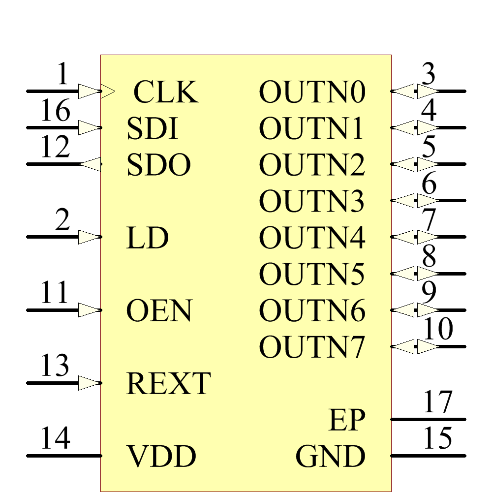 AS1109-BQFR Symbol - ams