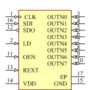 AS1109-BQFR Symbol - ams