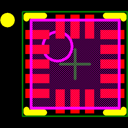 MMA8451QR1 Footprint - NXP Semiconductors