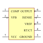 UC3842D8 Symbol - Texas Instruments