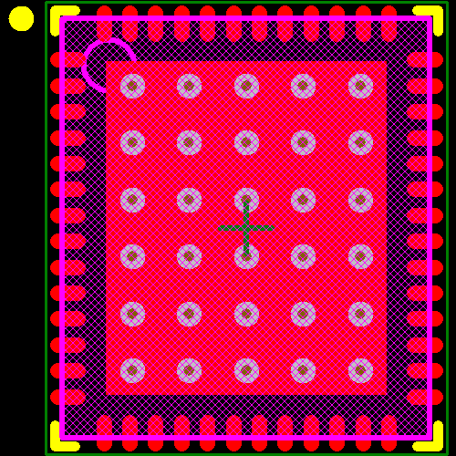 LTC4270CIUKG#PBF Footprint - Analog Devices