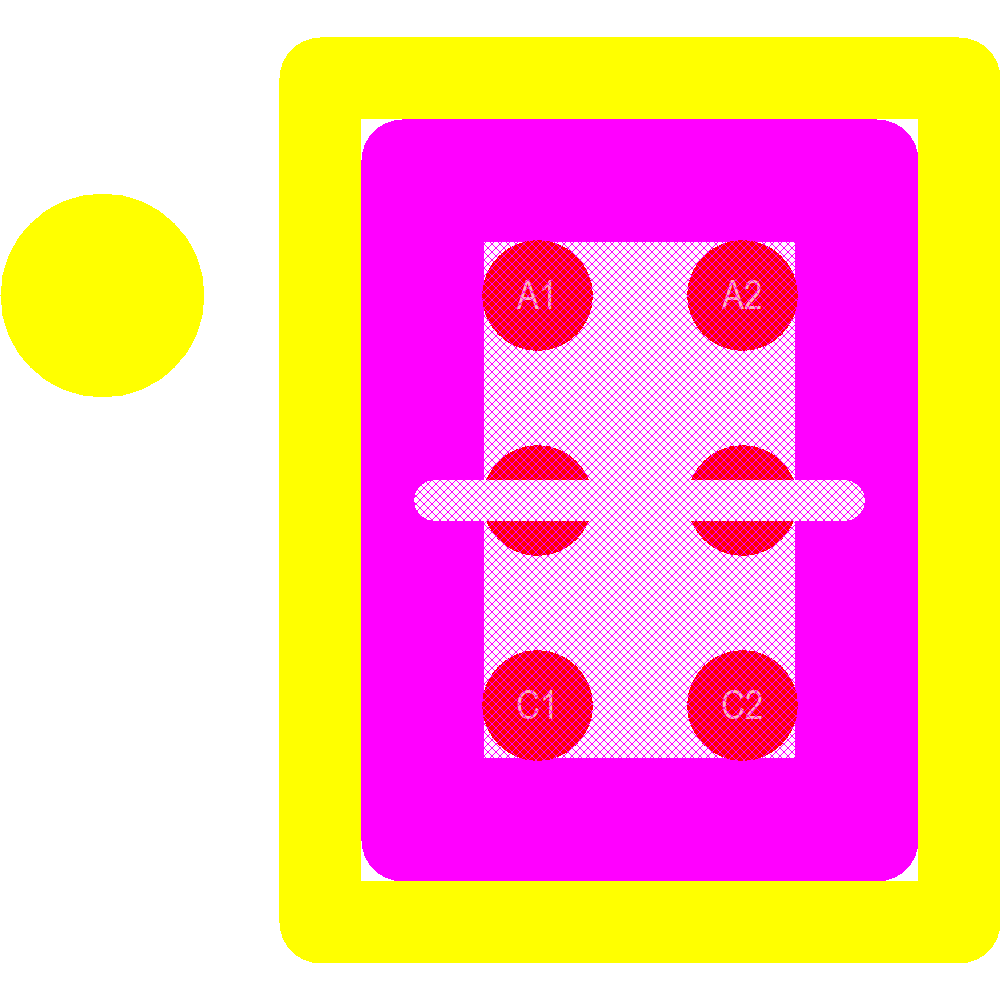 ADM8642T100ACBZ-R7 Footprint - Analog Devices