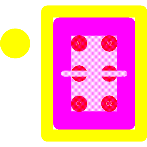ADM8642T100ACBZ-R7 Footprint - Analog Devices