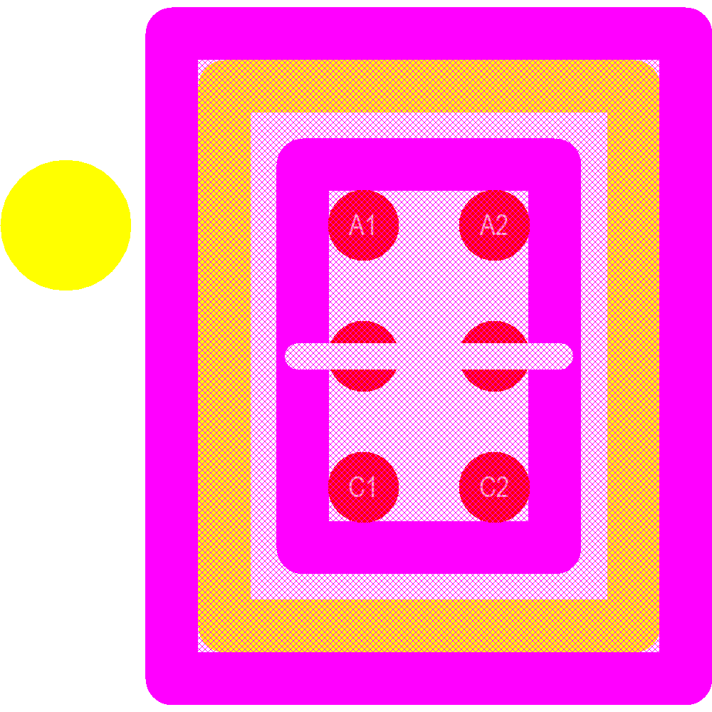 ADM8642T100ACBZ-R7 Footprint - Analog Devices