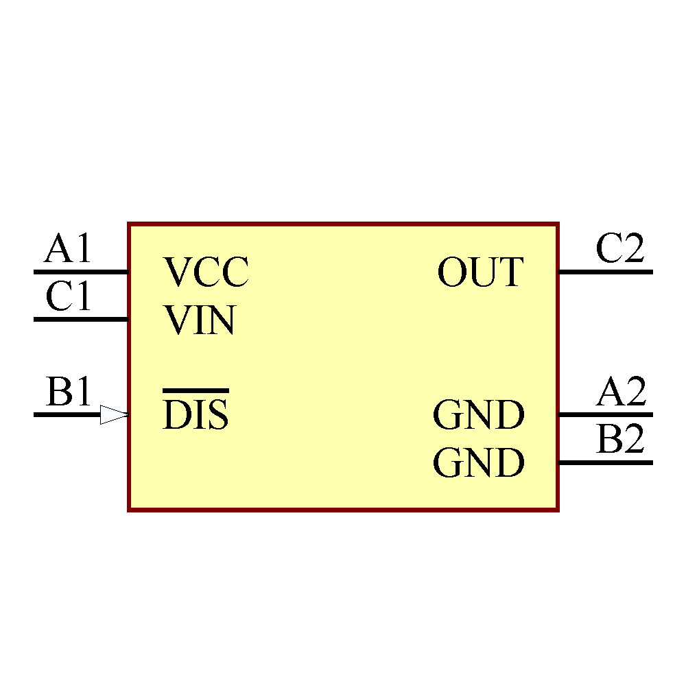 ADM8642T100ACBZ-R7 Symbol - Analog Devices